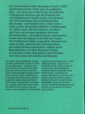 Verso de (AUT) Crumb (en anglais) - Drawn Together (Cartoonmuseum Basel)