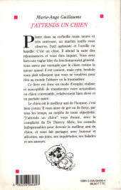 Verso de (AUT) Cestac -1996- J'attends un chien