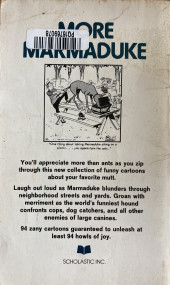 Verso de Marmaduke - More Marmaduke