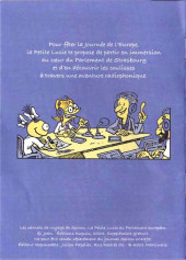 Verso de Mini-récits et stripbooks Spirou -MR4491- Les carnets de voyage de Spirou - Parlement européen