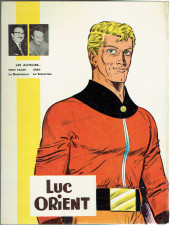 Verso de Luc Orient -1'- Les dragons de feu