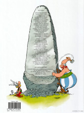 Verso de Astérix (Hachette) -7c2023- Le combat des chefs