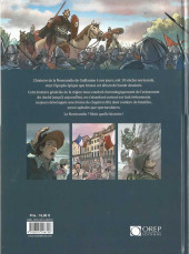 Verso de La normandie quelle histoire ! -a2022- Mille ans d'histoire normande en BD