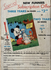 Verso de New Funnies (1942) -97- New Funnies Issue 97
