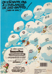 Verso de Gaston -9a1987- Le cas Lagaffe