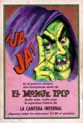 Verso de El Monje Loco -31- La pata de mono