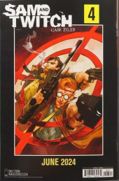 Verso de Sam and Twitch : case files (2024) -3VC- Issue #3