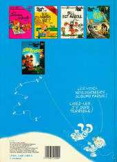 Verso de Boule et Bill -16a1984/08- Souvenirs de famille