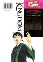Verso de Kingdom -70- Tome 70