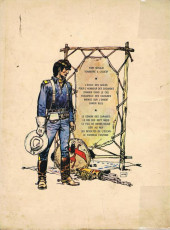 Verso de Blueberry -2''- Tonnerre à l'Ouest