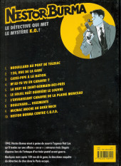Verso de Nestor Burma -10a2016- Nestor Burma contre C.Q.F.D.