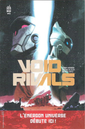Verso de Transformers (Urban Comics - 2024) -1Extrait- Pleins gaz !