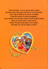 Verso de Mickey club du livre -36b2001- Les Aventures de Tigrou et de son ami Winnie