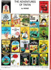 Verso de Tintin (The Adventures of) -9c1987- The Crab with the Golden Claws