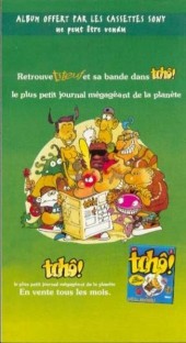 Verso de Titeuf (Publicitaire) -Sony1- Ze Best Of I