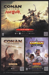 Verso de Conan the Barbarian (2023) -16- Frozen Faith Part IV: The Hidden World