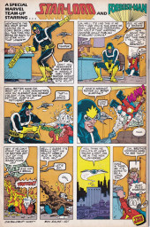 Verso de Marvel Age (1983) -46- FF VS X-MEN