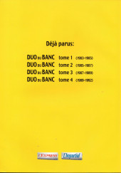 Verso de Duo du banc -5- (1999-2002)