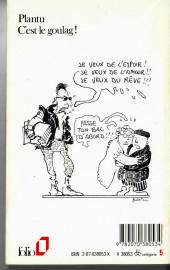Verso de (AUT) Plantu -1989/03- C'est le goulag !