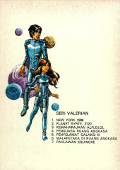 Verso de Valérian (en langues étrangères) - Planet Syrte 2720