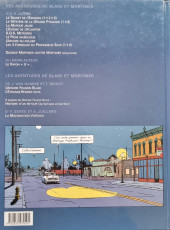 Verso de Blake et Mortimer (Les Aventures de) -15TL3- L'étrange rendez-vous