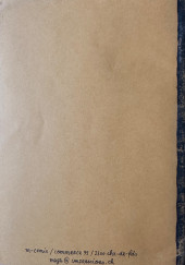 Verso de Brutal ! - Tome 3