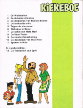 Verso de De Kiekeboes -11- Spoken in huis