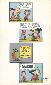Verso de Peanuts (en italien - Rizzoli) -152- La coperta di Linus