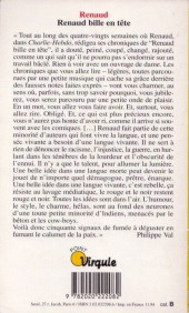 Verso de (AUT) Siné -1994- Renaud bille en tête