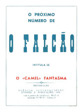 Verso de Falcão (O) (Serie 2) -243- Wild Bill Hickok, Flecha Ardente