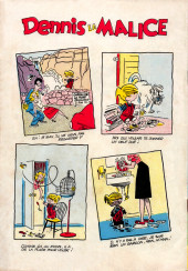 Verso de Dennis la malice (1e Série - SFPI) (1962) -4- Le Héros de La Jungle