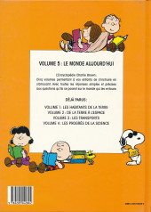 Verso de Charlie Brown l'encyclopédie -5- Le monde aujourd'hui