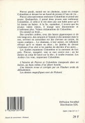 Verso de (AUT) Pichard - Pierrot au sérail