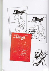Verso de Les années Haga - Album n°4