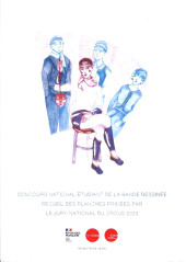 Verso de Concours universitaire national de la bande dessinée -2023- Métamorphose
