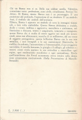 Verso de Bianca. -1979- Bianca. Una storia ecessiva