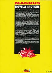 Verso de Novelle erotiche