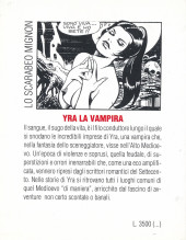 Verso de L'erotismo a fumetti di Leone Frollo (coffret)  -2- Yra la vampira