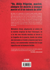 Verso de Matadero o la cruzada de los niños cinco