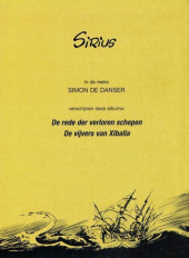 Verso de Simon de danser -1- De rede der verloren schepen