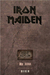 Verso de Iron Maiden - Piece of mind - Iron Maiden Piece of mind