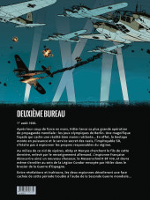Verso de Deuxième bureau -2- Faites vos jeux