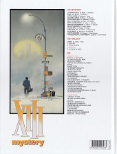 Verso de XIII Mystery -5a2023- Steve Rowland