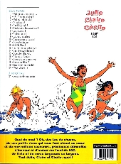 Verso de Julie, Claire, Cécile -20- Mecs plus ultra