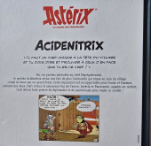 Verso de Astérix (Hachette - La boîte des irréductibles) -32Bis- Acidenitrix dans le Grand Fossé