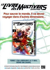 Verso de Le livre des Multivers - Superstring -1Extrait- Tome 1
