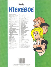 Verso de De Kiekeboes -56- Het Stokvis-incident