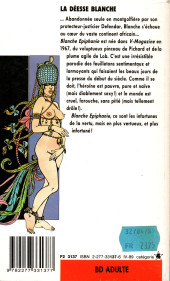 Verso de Blanche Épiphanie -2Poche- La Déesse Blanche