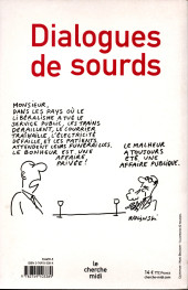 Verso de (AUT) Wolinski -2005- Dialogues de sourds