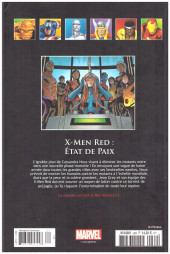 Verso de Marvel Comics : La collection (Hachette) -262227- X-Men Red - État de Paix